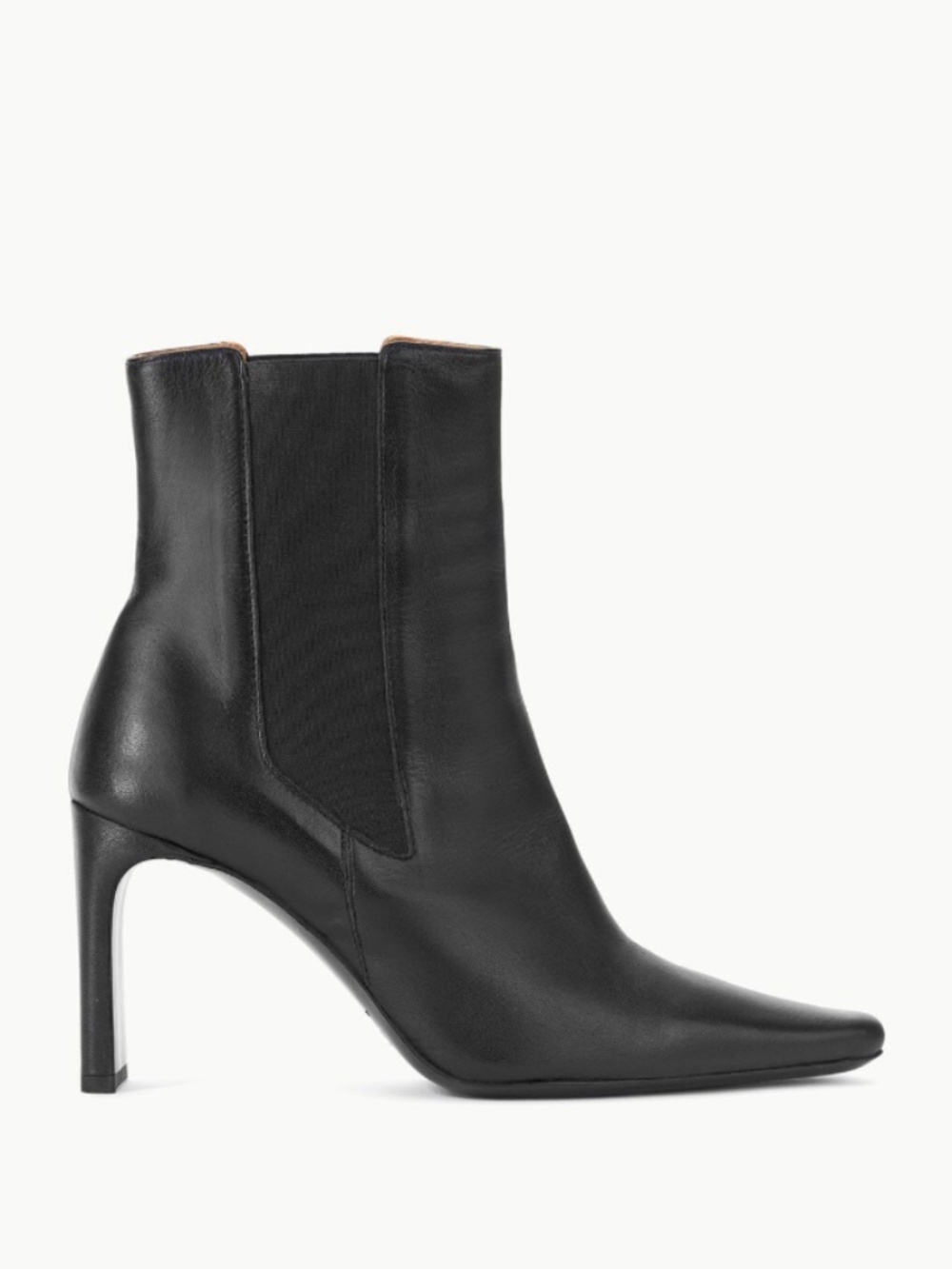 NIB STAUD “Wally” High Heel Ankle Boot in Black Leather - Size 40 / W’s10 - Picture 13 of 13